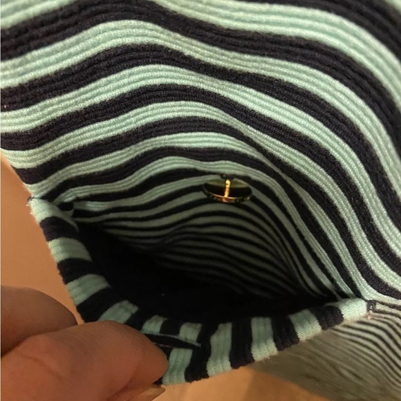 Lilly Pulitzer Striped Turquoise and Black Dress Sz S EUC!! - Picture 6 of 14